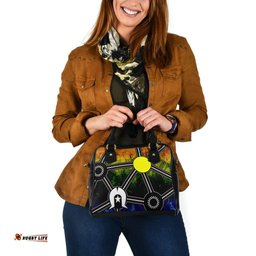 Naidoc Week 2021 Shoulder Handbag , Aboriginal Geometric Style
