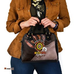 Fire Burning Together NAIDOC 2024 Shoulder Handbag Indigenous Art