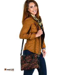Shoulder Handbag - Indigenous Patterns Ver05