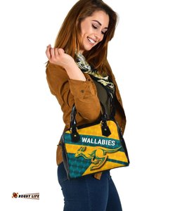 Wallabies Shoulder Handbag Sporty Style