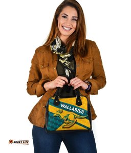Wallabies Shoulder Handbag Sporty Style