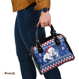Bulldogs Football Shoulder Handbag Christmas Vibe 2023
