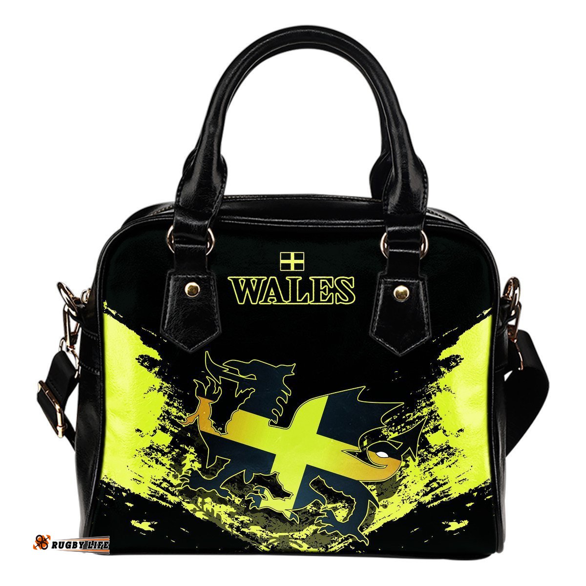 Wales - Welsh Saint David Shoulder Handbag