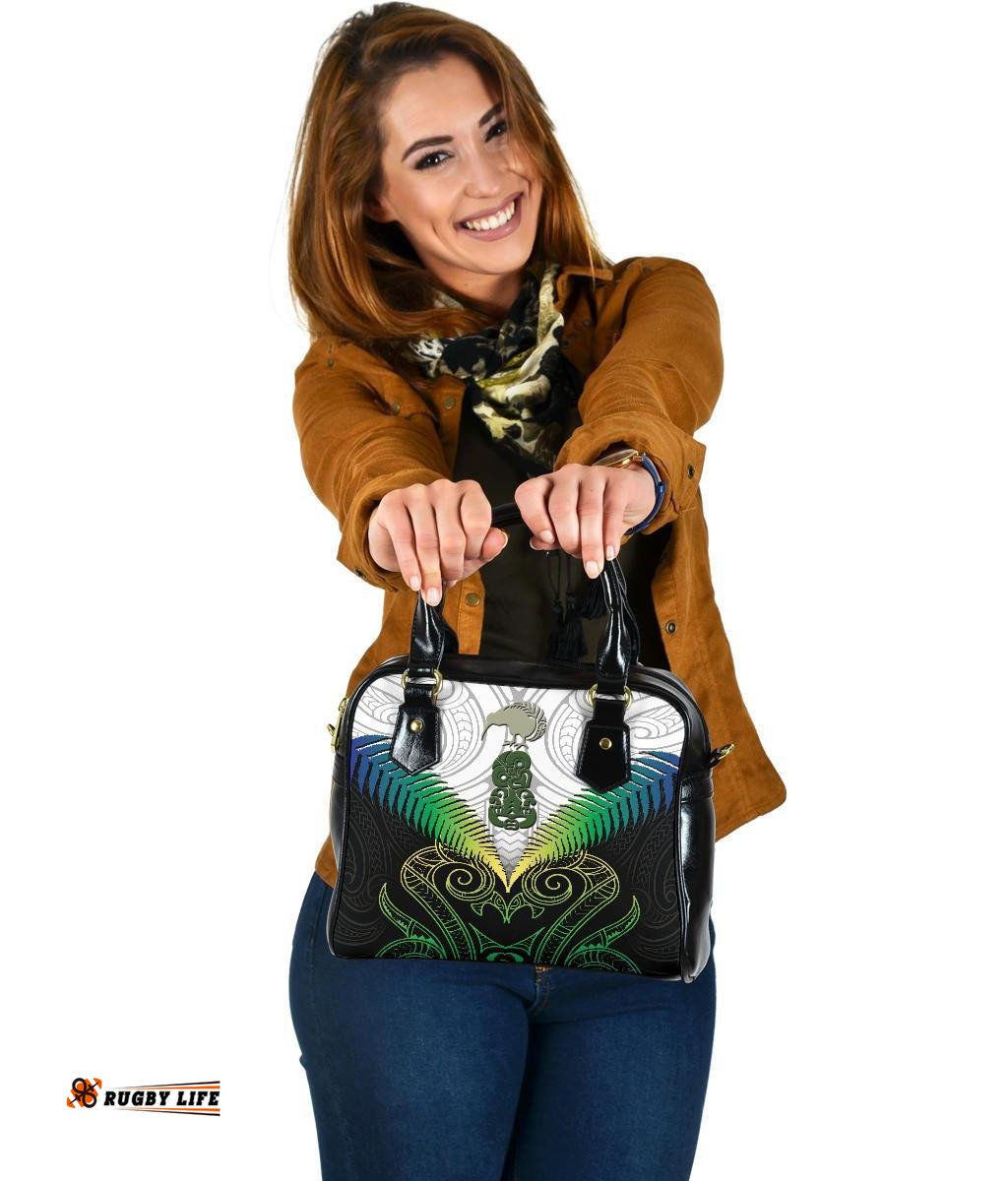 Maori Manaia New Zealand Shoulder Handbag Rasta