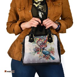 Koala and Tui Bird Christmas in July Shoulder Handbag