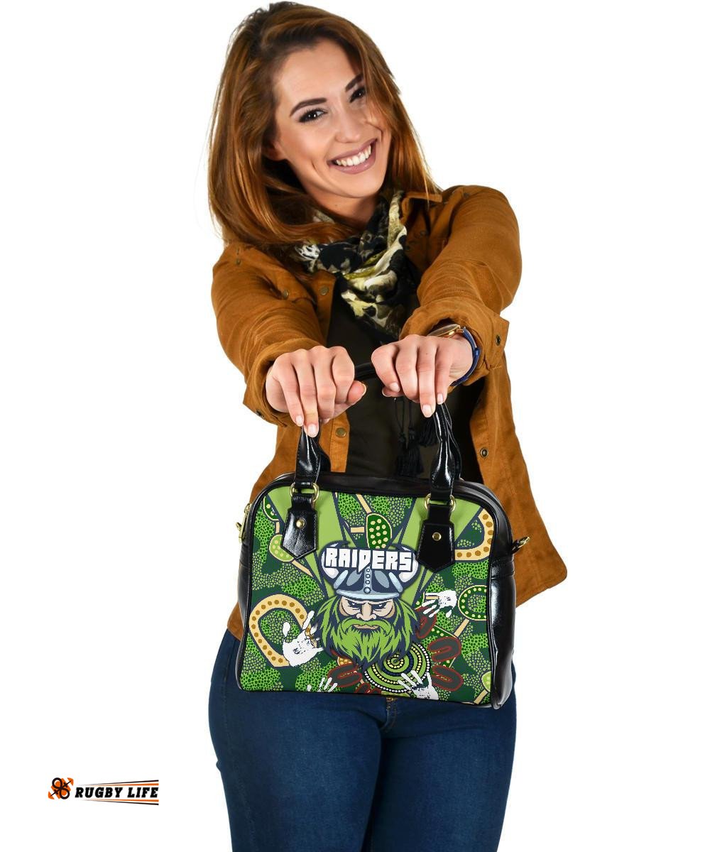 Raiders Shoulder Handbag Canberra Indigenous