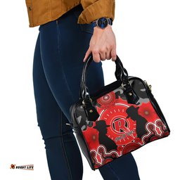 Melbourne Renegades ANZAC 2024 Shoulder Handbag Lest We Forget Poppy Mix Camouflage