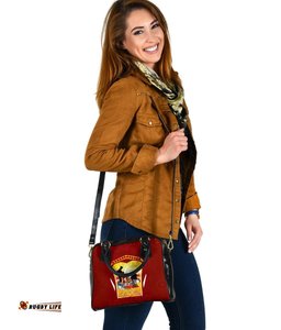 Anzac Shoulder Handbag - Lest We Forget Aboriginal Version