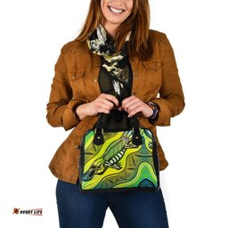 Shoulder Handbag - Aboriginal Platypus