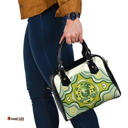 Custom Australia Cricket Shoulder Handbag Boxing Day 2023 Test Indigenous Art