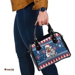 Custom Roosters Rugby Shoulder Handbag Chirstmas Vibe 2023