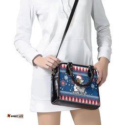 Custom Roosters Rugby Shoulder Handbag Chirstmas Vibe 2023