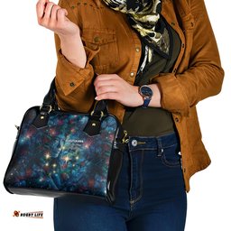 New Zealand Matariki Pohutukawa Shoulder Handbag Te Mauri te Ora