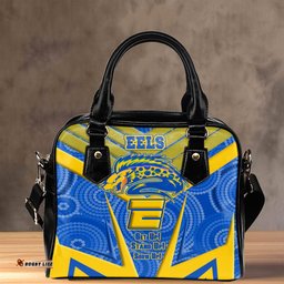 Vibe Hoodie Shoulder Handbag - Parramatta Eelss Naidoc 2022 Sporty Style Shoulder Handbag
