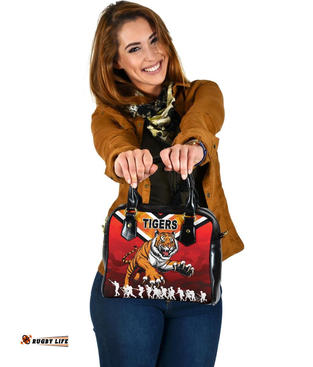 Wests Shoulder Handbag Tigers Anzac Vibes