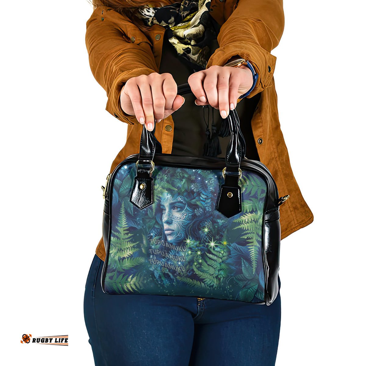 New Zealand Matariki Tupuanuku Shoulder Handbag Te W o te Hauhake