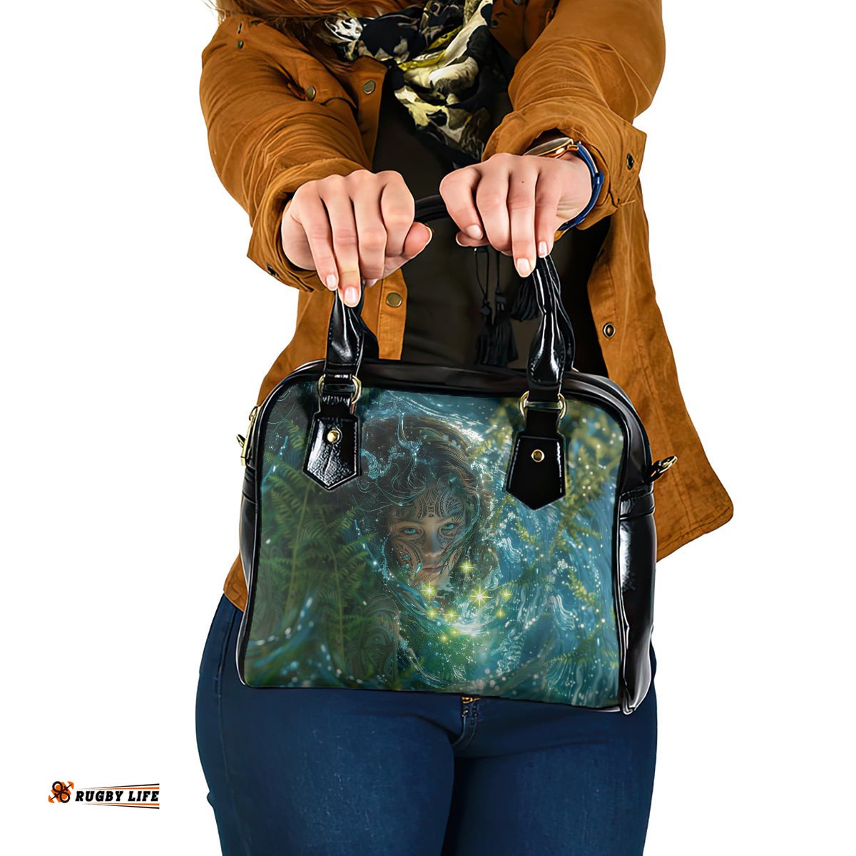 New Zealand Matariki Waiti Shoulder Handbag Waimori and The Origin Of Life