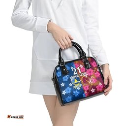 Custom NRL Cowboys and Broncos Shoulder Handbag Sporty Style