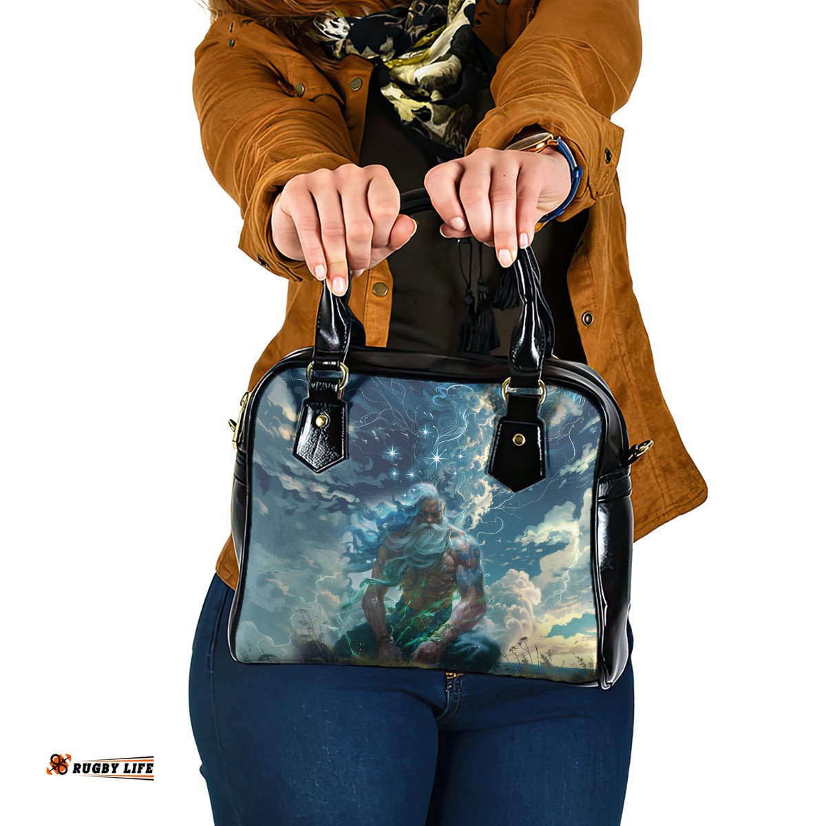 New Zealand Matariki Ururangi Shoulder Handbag The Murmur Of The Wind