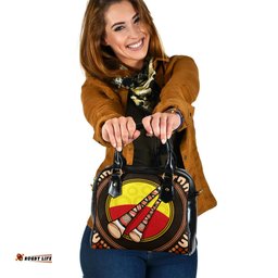 Indigenous Australian Aboriginal Sound Of The Dreamtime Shoulder Handbag