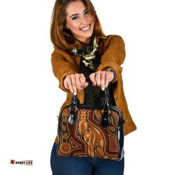 Indigenous Australian Aboriginal Guardian Of The Outback Shoulder Handbag