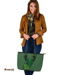 Connacht Large Leather Tote Lads Celtic Eagles A31