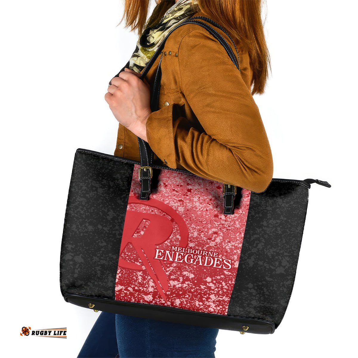 Melbourne Renegades Custom Leather Tote Bag BBL Cricket Team 2024