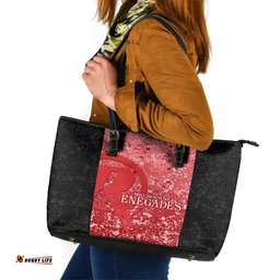 Melbourne Renegades Custom Leather Tote Bag BBL Cricket Team 2024