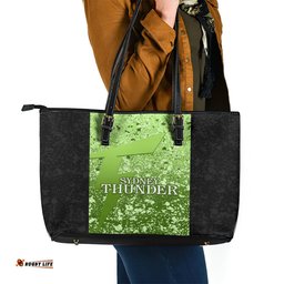 Sydney Thunder Custom Leather Tote Bag BBL Cricket Team 2024