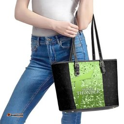 Sydney Thunder Custom Leather Tote Bag BBL Cricket Team 2024