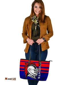 Knights Leather Tote Bag