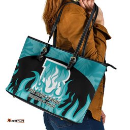BBL Brisbane Heat Leather Tote Bag 2nd Champions 2024 New History