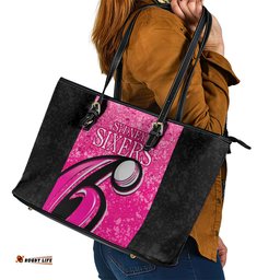 Sydney Sixers Custom Leather Tote Bag BBL Cricket Team 2024
