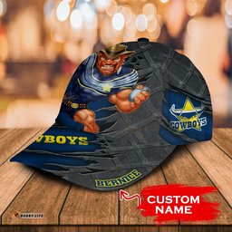 NRL North Queensland Cowboys 3D Mascost Classic Cap Custom name