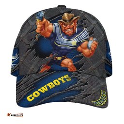 NRL North Queensland Cowboys 3D Mascost Classic Cap Custom name