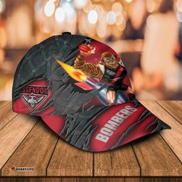 AFL Essendon Bombers 3D Mascost Classic Cap Custom name