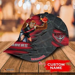 AFL Essendon Bombers 3D Mascost Classic Cap Custom name