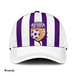 Perth Glory Classic Cap Soccer Club Original Style - White