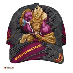NRL Brisbane Broncos 3D Mascost Classic Cap Custom name