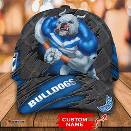 NRL Canterbury-Bankstown Bulldogs 3D Mascost Classic Cap Custom name