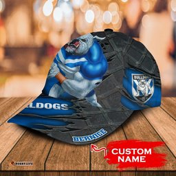 NRL Canterbury-Bankstown Bulldogs 3D Mascost Classic Cap Custom name