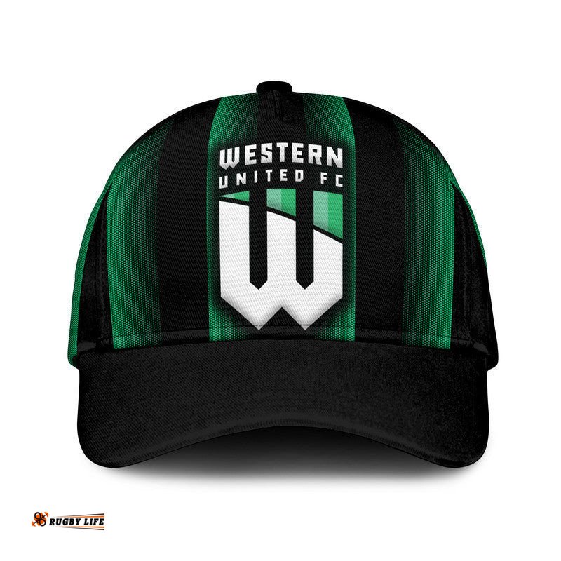 Western United Classic Cap Soccer Club Original Style - Black