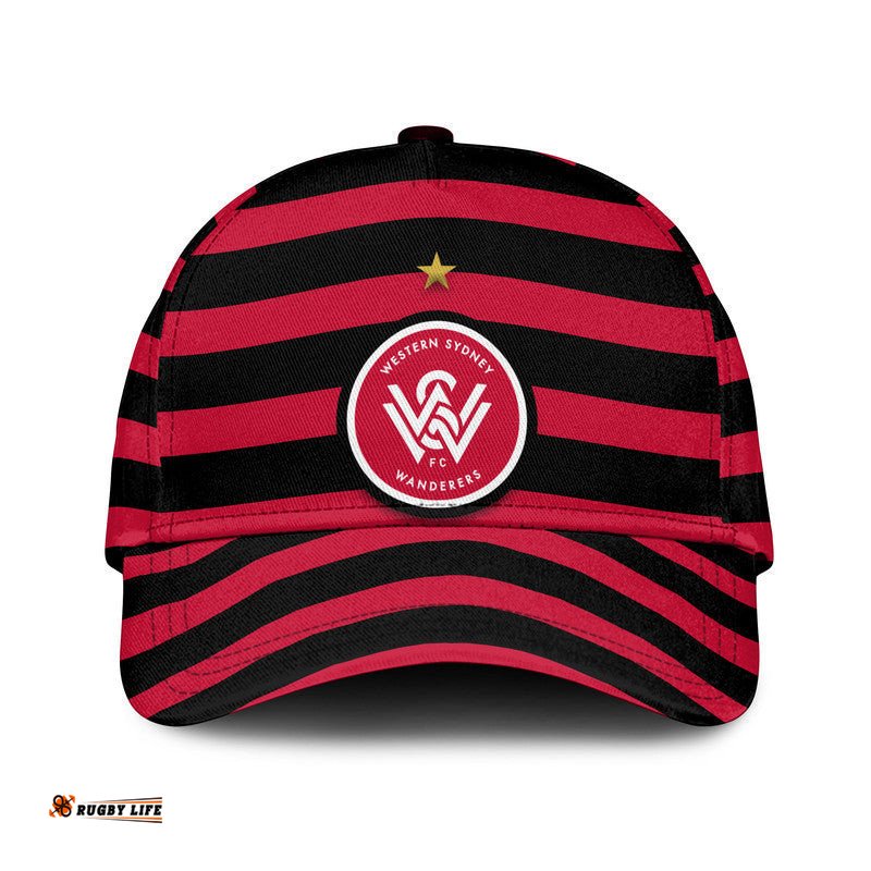 Western Sydney Wanderers Classic Cap Soccer Club Original Style - Black