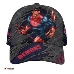 AFL Melbourne Demons 3D Mascost Classic Cap Custom name
