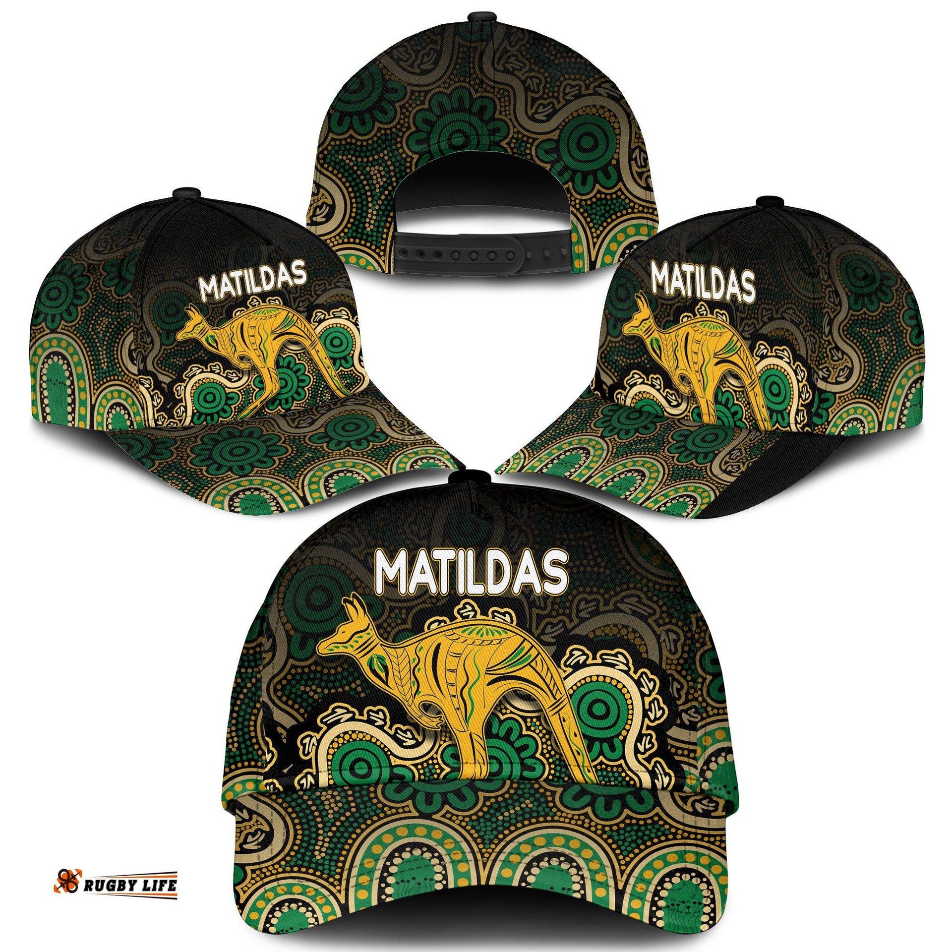 Australia Soccer Classic Cap World Cup Matildas with Kangaroo