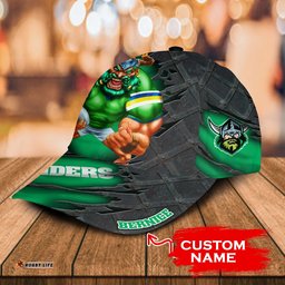 NRL Canberra Raiders 3D Mascost Classic Cap Custom name