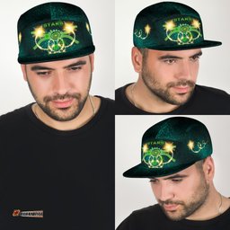 Melbourne 5 Panel Hat Stars Indigenous