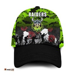 NRL Anzac Day Classic Cap Raiders Army Style