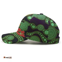 Wallabies Rugby Cap - Anzac Day Aboriginal Wallabies Kangaroo Cap