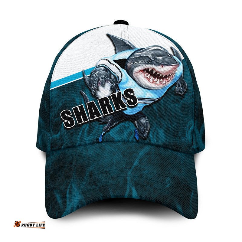 NRL Classic Cap- Sharks Fire Style